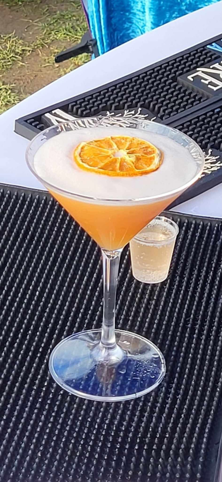 Golden hour martini