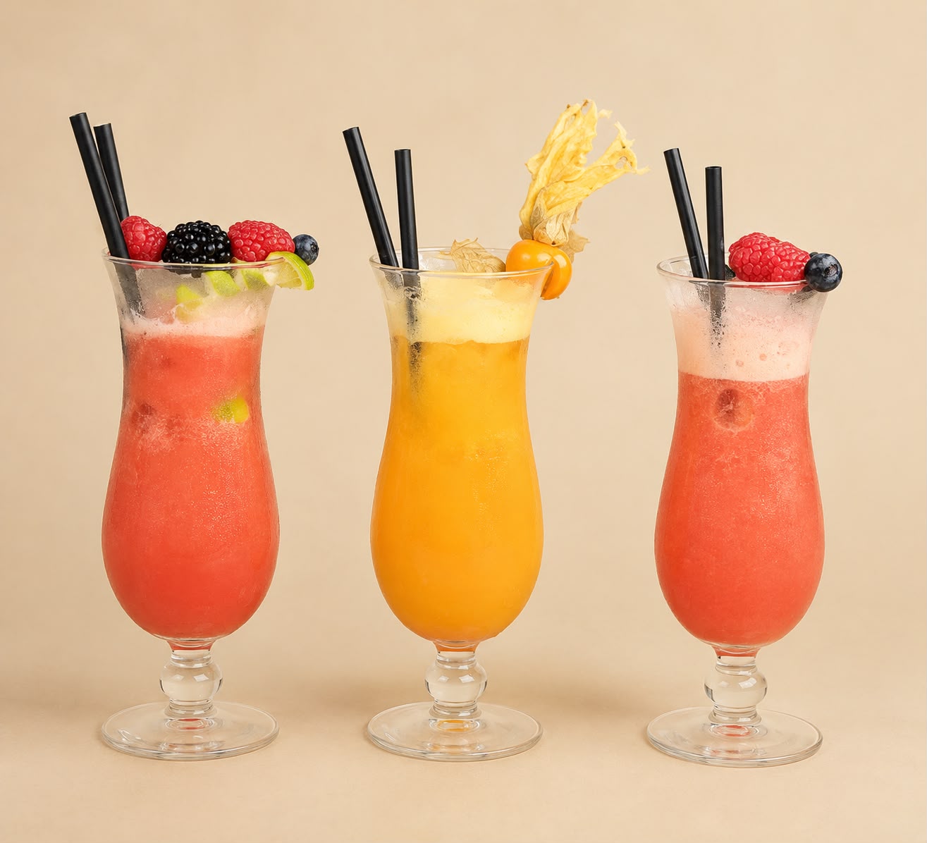 Fruity favourites, three ways